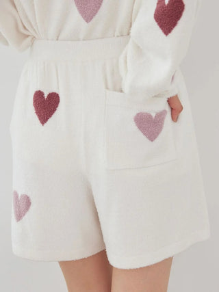 Hot Smoothie Heart Jacquard Shorts - view 11