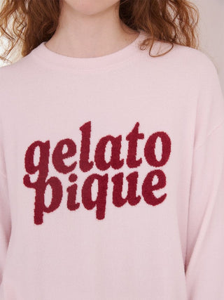 Smoothie Logo Jacquard Long-sleeve Pullover
