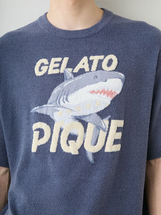 Men's Cool Smoothie Lite Shark Jacquard Pullover