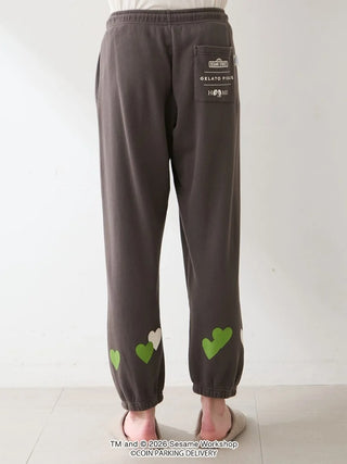 [SESAME STREET×CPD HOOME meets GELATO PIQUE] Cotton French Terry Print Long Pants - view 7