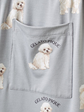 Men's Walking Dog Printed Cool Touch Pants