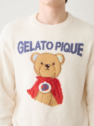 Men's Baby Moco Hero Bear Jacquard Pullover - view 11