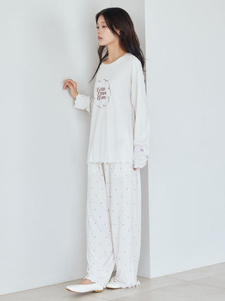 Hot Fabric Rayon Dot Pants