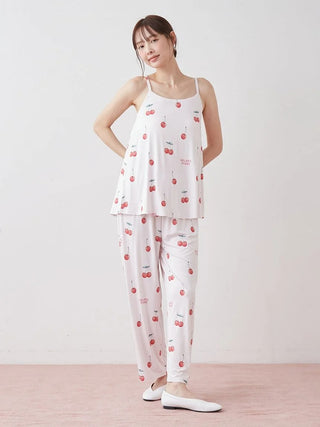 Cool Rayon Fruits Camisole With Built-in Bra
