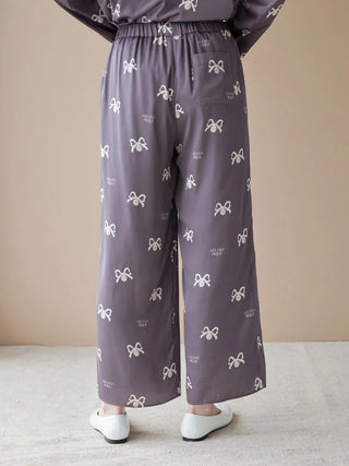 Ribbon Satin Pants - view 11