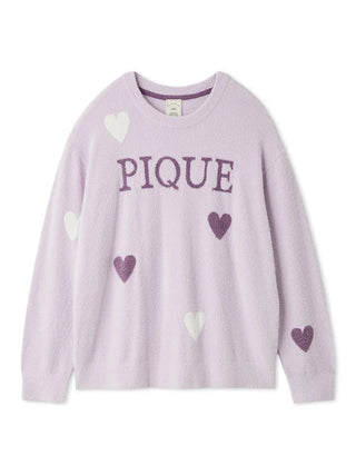 Hot Smoothie Heart Jacquard Pullover - view 2