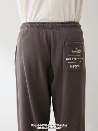 [SESAME STREET×CPD HOOME meets GELATO PIQUE] Cotton French Terry Print Long Pants - view 8