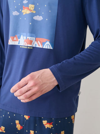 Men's Antibacterial & Odor-Resistant Hero Bear Rayon Long-sleeve T-shirt - view 11