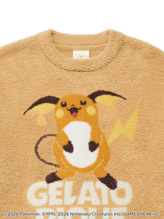 【Pokémon】【Men’s】Baby Moco Jacquard Pullover & Long Pants Set - view 5