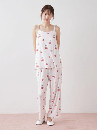 Cool Rayon Fruits Camisole With Built-in Bra