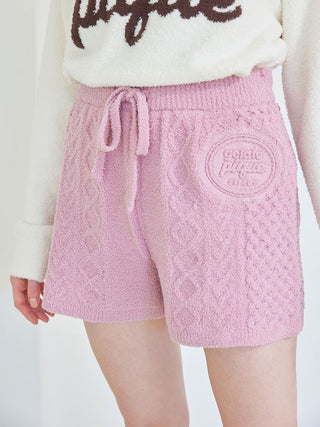 [Valentine] Airy Moco Aran Shorts