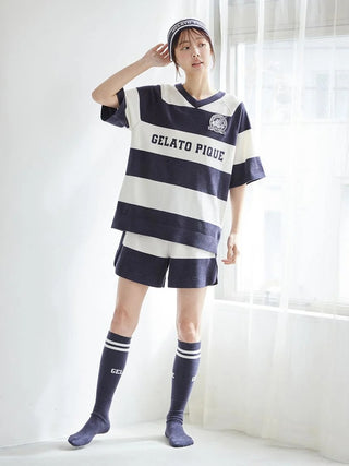 Airy Moco Sporty Jacquard Shorts