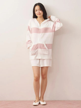 Smoothie Three-Color Stripe Shorts - view 12