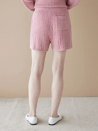 Smoothie Aran Pattern Shorts - view 12
