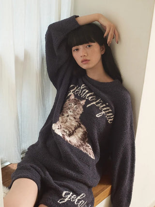 Baby Moco Cat Jacquard Shorts - view 10