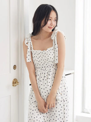 Ditsy Floral Camisole with Built-in Bra - view 10