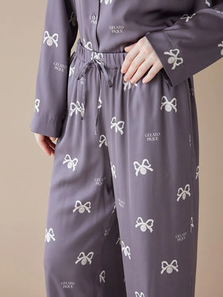 Ribbon Satin Pants - view 13