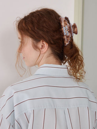 Two-Tone Logo Hair Clip