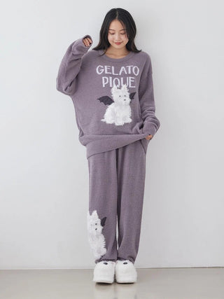[HALLOWEEN] Night Parade Dogs Jacquard Pants - view 14