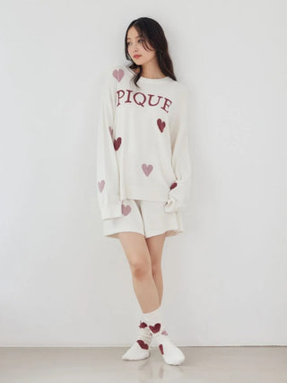 Hot Smoothie Heart Jacquard Shorts - view 14