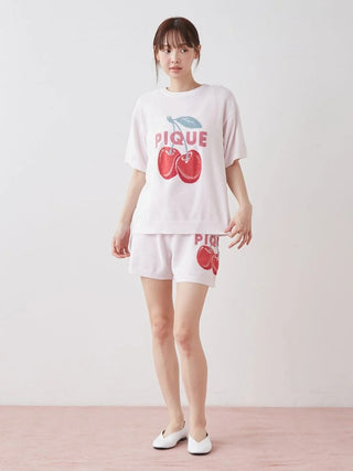 Smoothie Fruit Jacquard Pullover