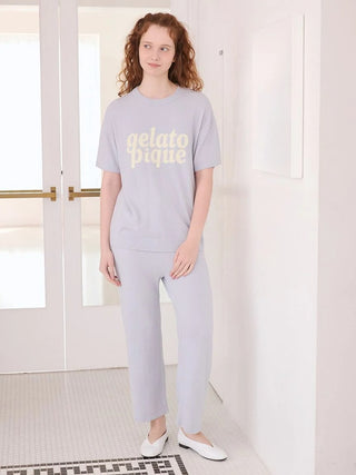 Smoothie Logo Jacquard Short-sleeve Pullover
