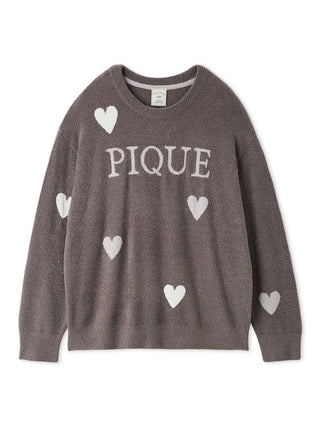 Hot Smoothie Heart Jacquard Pullover - view 3