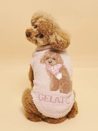 [CAT&DOG] Baby Moco Poodle Printed Pet Pullover - view 4