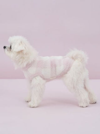 [CAT&DOG] Checkered Pet Pullover