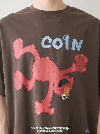 [SESAME STREET×CPD HOOME meets GELATO PIQUE] Cotton Motif Print Oversized T-Shirt - view 9