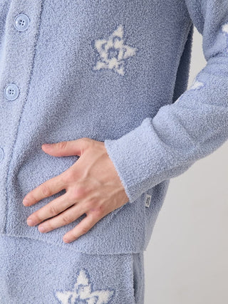 Men's Baby Moco Spaceship Jacquard Cardigan - view 14