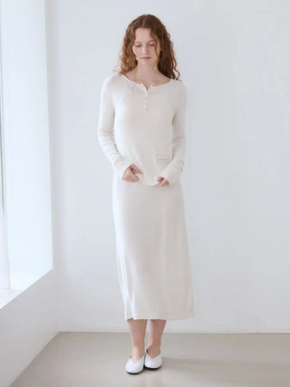 [UV-Cut] Snow Fabric Camisole Dress With Built-in Bra
