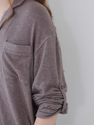 [UV-Cut] Snow Fabric Shirt
