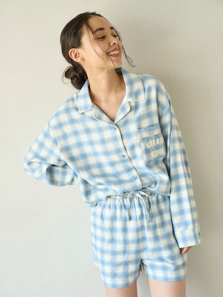 Preppy Flannel Checkered Shorts