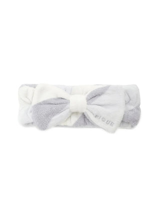 Gelato Pique Smoothie Three-Color Stripe Headband in blue