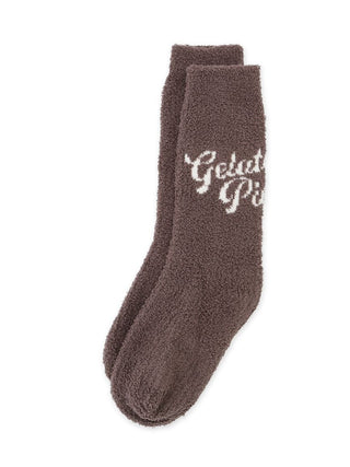 Gelato Pique Baby Moco Autumn Color Socks in brown