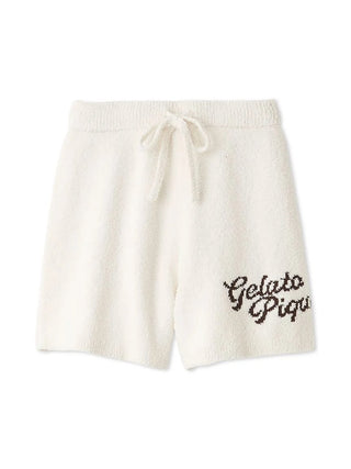 Gelato Pique Baby Moco Autumn Color Shorts in ivory, front view