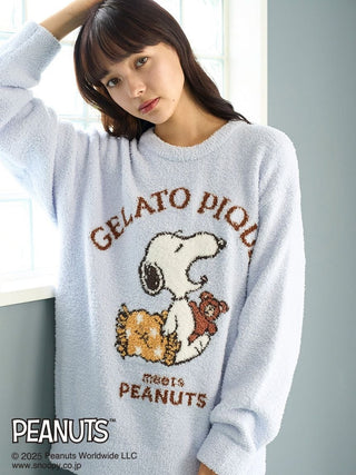[PEANUTS] Original Art Jacquard Pullover