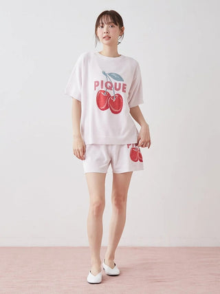 Smoothie Fruit Jacquard Pullover