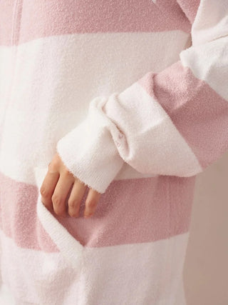 Smoothie Three-Color Stripe Hoodie - view 13