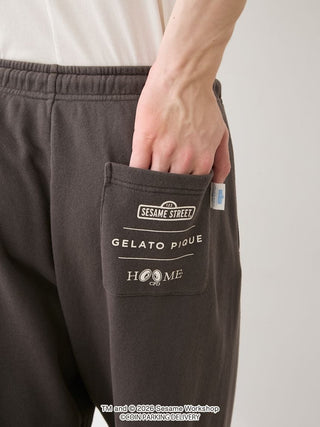 [SESAME STREET×CPD HOOME meets GELATO PIQUE] Cotton French Terry Print Long Pants - view 11