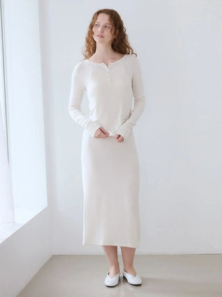 [UV-Cut] Snow Fabric Camisole Dress With Built-in Bra