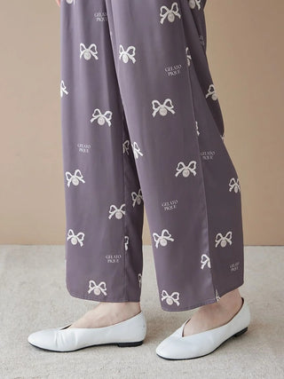 Ribbon Satin Pants - view 15