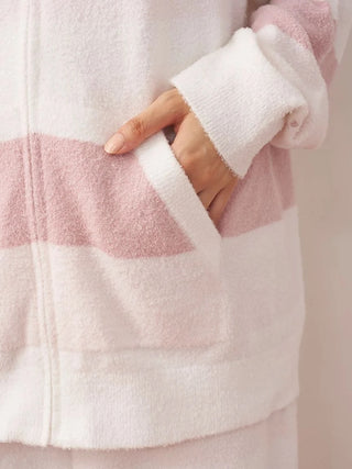 Smoothie Three-Color Stripe Hoodie - view 14