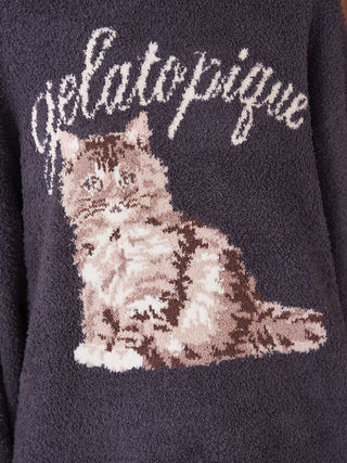 Baby Moco Cat Jacquard Pullover - view 11
