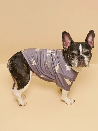 [CAT&DOG] French Bulldog Cut-and-sew Pet Pullover - view 5