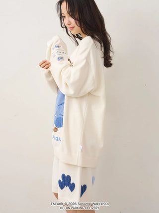 [SESAME STREET×CPD HOOME meets GELATO PIQUE] Airy Moco Jacquard Pullover - view 14