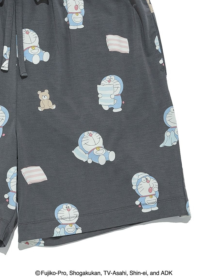 Doraemon Unisex Good Morning Good Night Shorts