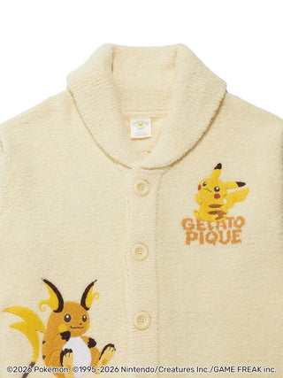 【Pokémon】【Unisex】Baby Moco Jacquard Shawl Cardigan - view 5