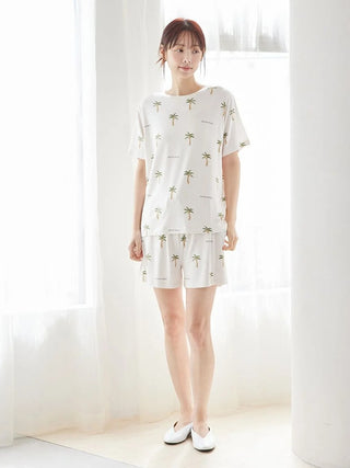 Summer Motifs Cool Rayon T-shirt & Shorts Set